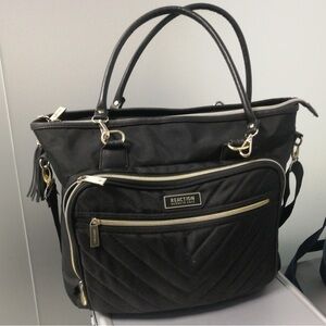 Kenneth Cole Reaction Chelsea Laptop Bag - Black